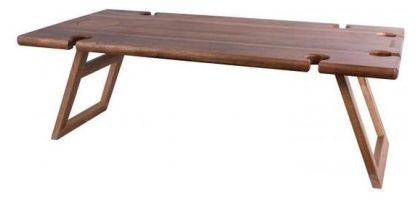 Folding Picnic Table Large Rectangle Acacia