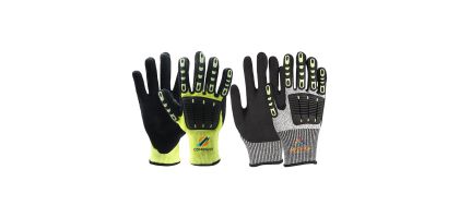 Heavy Duty Safety Work Gloves With Reinforced Thumb Web