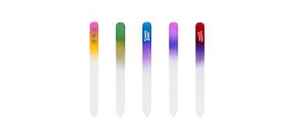 Gradient Coloured Glass Nail File