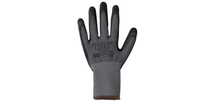 JB's Steeler Crinkle Latex Glove (12Pk)