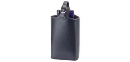 The Range Bonded Leather Wine Carrier