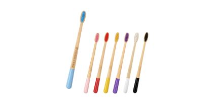 Large Conical Handle Colorful Toothbrush