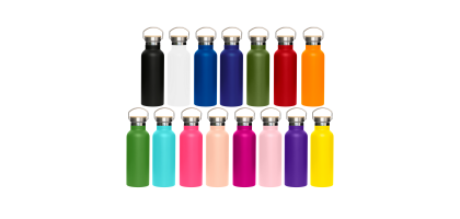 Titan 600ml Bottle with Bamboo Lid