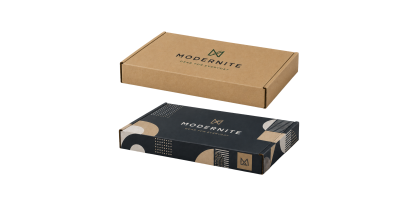 Locking Lid Die-Cut Packaging Box - 23×16.5×2.2 cm