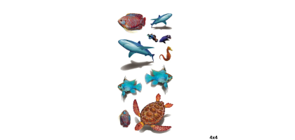 Waterproof Temporary Tattoo 4cm x 4cm