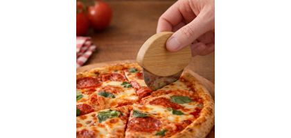 Mini Bamboo Pizza Cutter
