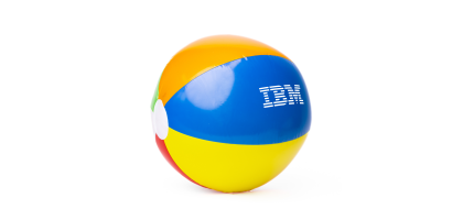 30cm Multi-Colour Beach Ball
