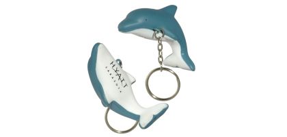 Keyring Dolphin Stress Reliever