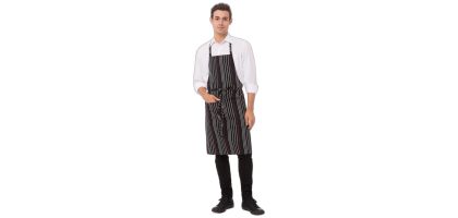 Striped Bib Apron