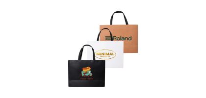 Medium Paper Bag with Flat Handle(320 x 220 x 100mm)