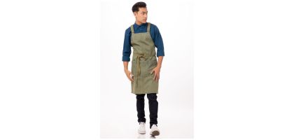 Uptown Cross-Back Bib Apron