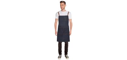 Memphis Denim Cross Back Apron