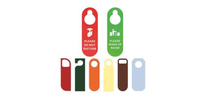 Custom Shape PVC Door Hanger