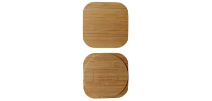 Nelson Wireless Bamboo Fast Charger