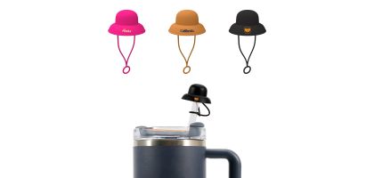 Bucket Hat Silicone Straw Cover