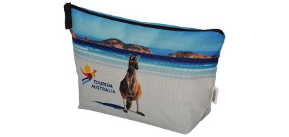 Spectra rPET Toiletry/Makeup Bag 17cm x 27cm x 8.5cm