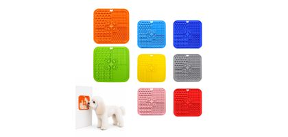 4-Section Dog Enrichment Lick Mat