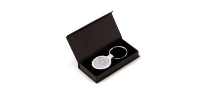 Round Metal Keyring