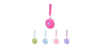 Silicone Pouch with Holes Strap