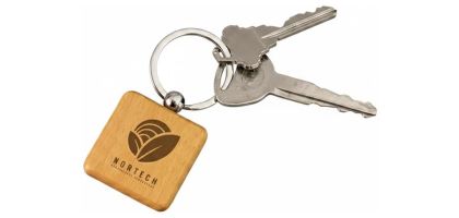 Frontier Square Keyring
