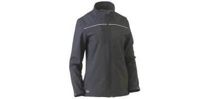Women's Soft Shell Jacket - Charcoal