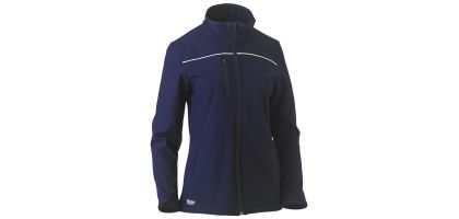 Women's Soft Shell Jacket - Navy