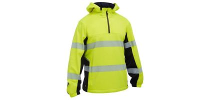 FLX & Move Hi Vis Taped Liquid Repellent Fleece Hoodie