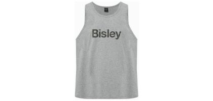 Cotton Logo Singlet - Grey Marle