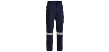 Taped 8 Pocket Cargo Pants - Navy