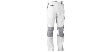 Painters Contrast Cargo Pants - White