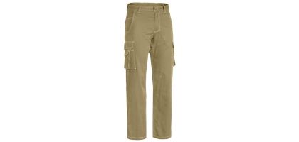 Cool Vented Lightweight Cargo Pants - Khaki