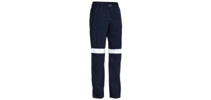 TenCate Tecasafe® Plus 700 Women's Taped FR Cargo Pants - Navy