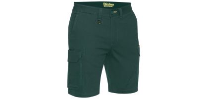 Stretch Cotton Drill Cargo Short - Bottle