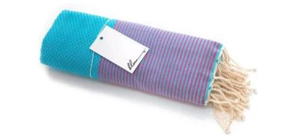 Burning Sky Beach Towel