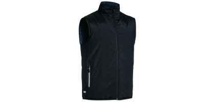 Reversible Puffer Vest - Black