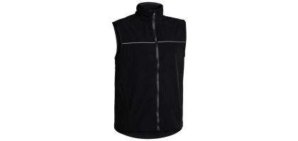 Soft Shell Vest - Black