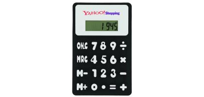 Small Rubbery Flexible Calculator