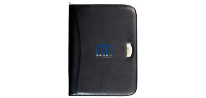 Premium Zip Round Badge/Calculator Compendium A4