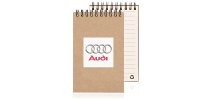 Ecologic Notepad Recycled Paper Spiral Bound - Natural