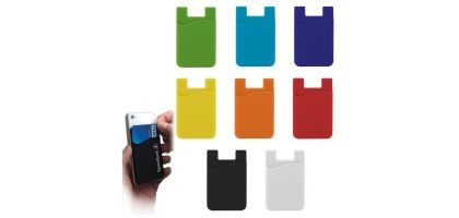 Silicone Phone Card Holder