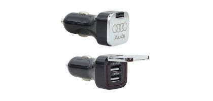 Flip Top Dual USB Car Charger