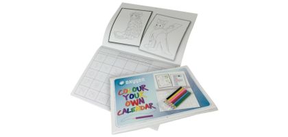A4 Colouring in Calendar