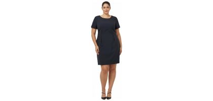 Short Sleeve Dress Wool