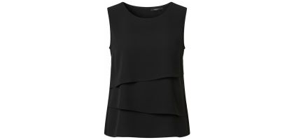 Ladies Sleeveless Layered Top