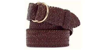 Plaited O Ring Belt
