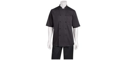 Canberra Black Basic Chef Jacket