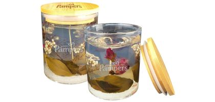 Floral Candle