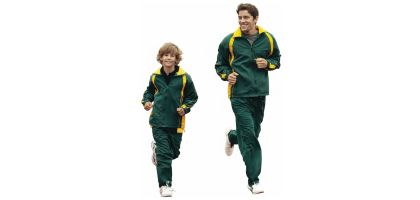 Kids Track Suit Jacket With Contrast Panels
