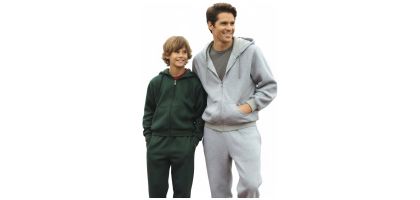 Kids Zip Through Fleece Hoodie