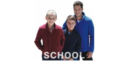 Kids Polar Fleece Zip Through Jacket